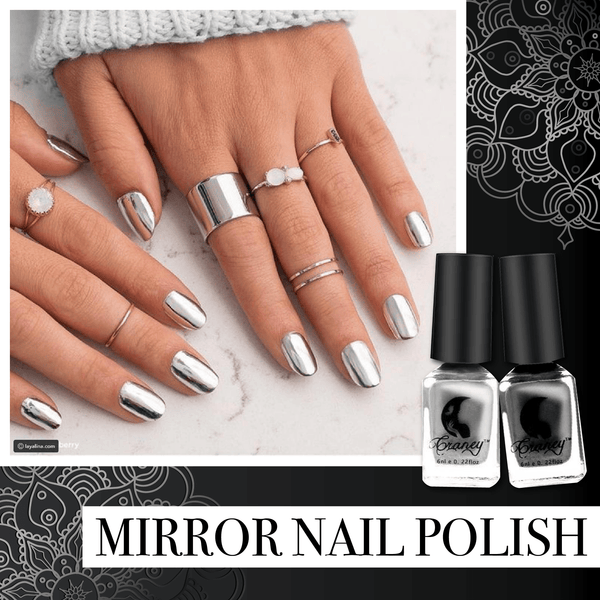 (Buy 4 .Get FREE Shipping )💎Mirror Nail Polish💅🏻✨